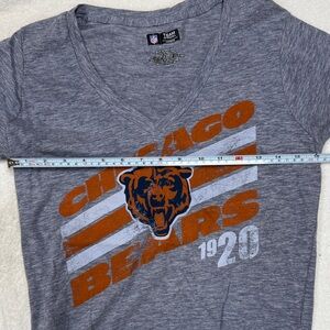 NFL Chicago Bears Heather Gray V-Neck Tee